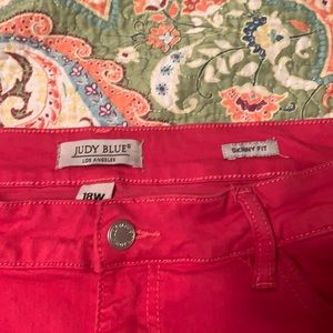 Judy Blue 18w pink jeans skinny fit